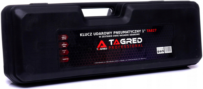 Pistol cheie pneumatica impact 4200Nm 1tol + tubulare 32 33mm camion, tir insurubat desfacut (TA827) [8]