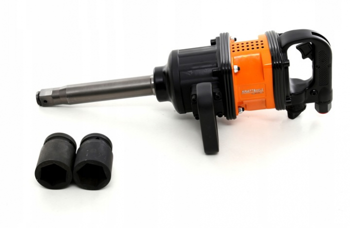 Pistol cheie pneumatica impact 4800Nm 1tol + tubulare 32 33mm camion, tir insurubat desfacut (KD1426) [4]