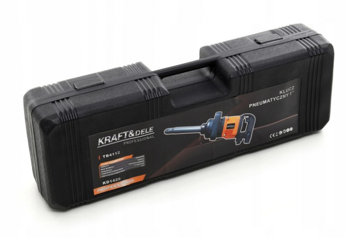 Pistol cheie pneumatica impact 4800Nm 1tol + tubulare 32 33mm camion, tir insurubat desfacut (KD1426) [2]