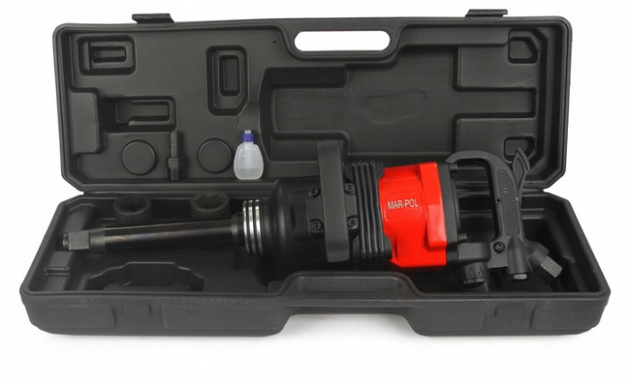 Pistol cheie pneumatica impact 4800Nm 1tol + tubulare 32 33mm camion, tir insurubat desfacut (M80516) [7]