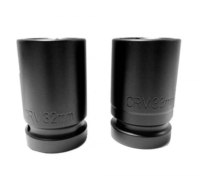 Pistol cheie pneumatica impact 5000Nm 1tol  + tubulare 32 33mm camion tir utilaje (TA825) [2]