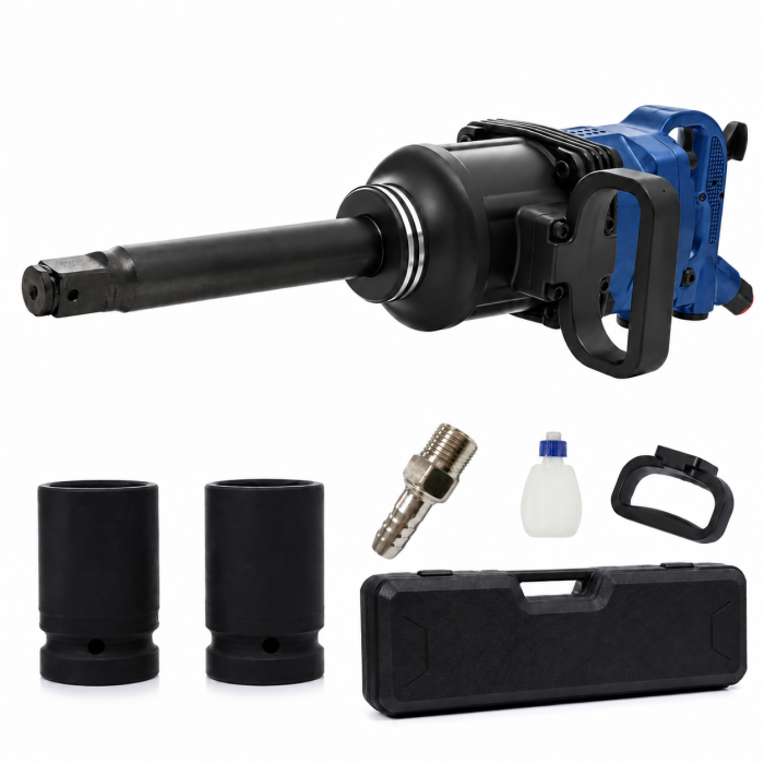 Pistol cheie pneumatica impact 5000Nm 1tol  + tubulare 32 33mm camion tir utilaje (TA825) [2]