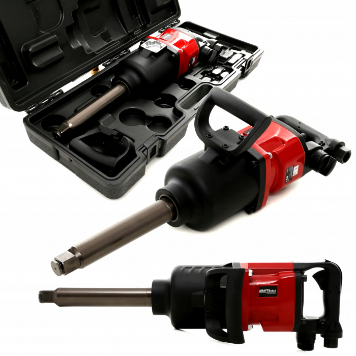 Pistol cheie pneumatica impact 5000Nm 1tol + valiza tir insurubat desfacut (KD1434) [1]