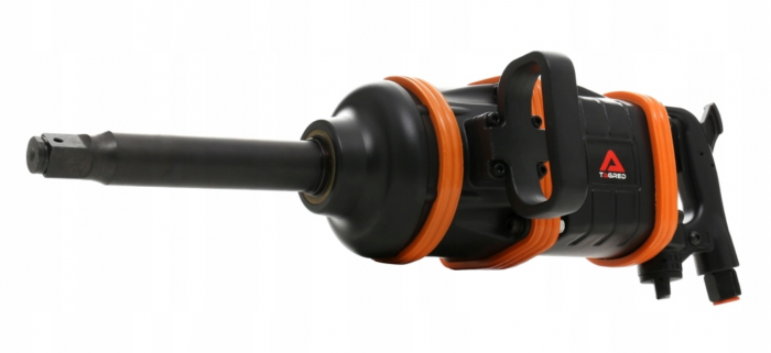 Pistol cheie pneumatica impact 7000Nm 1tol camion tir utilaje +Trusa chei tubulare de forta impact 1tol 17-41mm (TA830+V39465) [4]