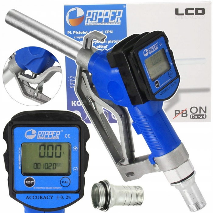 Pistol cu contor LCD carburant motorina benzina (M79956) [2]