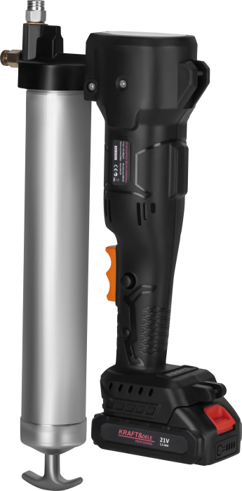 Pistol de gresare cu acumulator 21V 2x3Ah 12000 PSI cu accesorii si geanta transport (KD3592) [5]