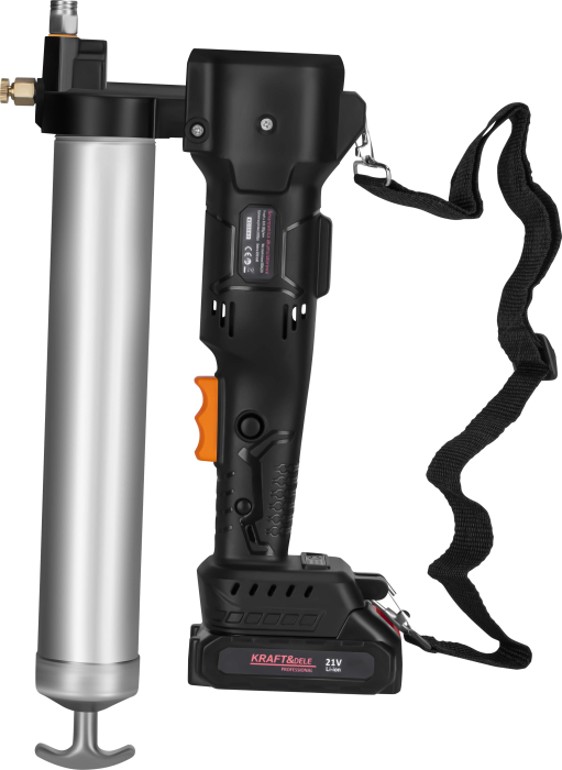 Pistol de gresare cu acumulator 21V 2x3Ah 12000 PSI cu accesorii si geanta transport (KD3592) [8]