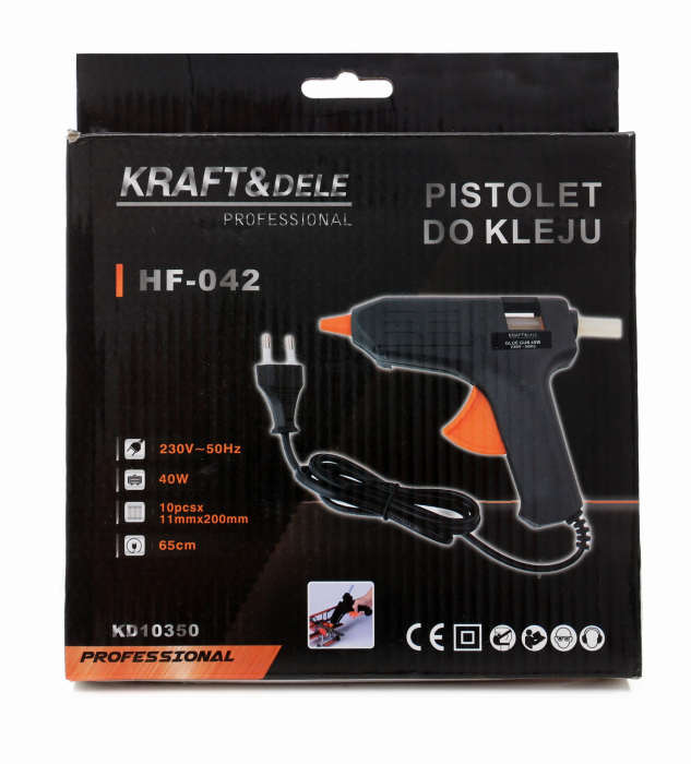 Pistol de lipit cu silicon glue gun 40W (KD10350) [2]