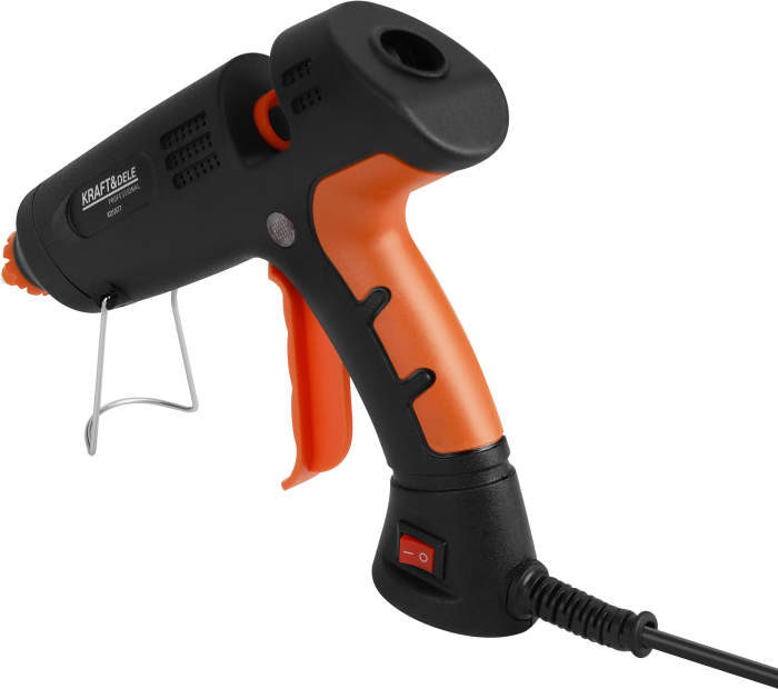 Pistol de lipit cu silicon la cald 11 mm, 20 batoane, reglaj temperatura (KD5977) [14]