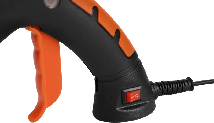 Pistol de lipit cu silicon la cald 11 mm, 20 batoane, reglaj temperatura (KD5977) [3]