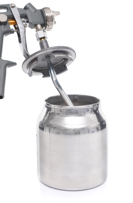 Pistol de pulverizare vopsit pneumatic HVLP, 750 ml, duza 1.8 mm, (KD2091) [9]