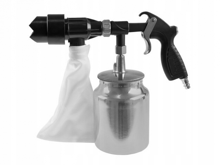 Pistol de sablare cu recuperator + 4 duze  1L 1kg (G01196) [4]