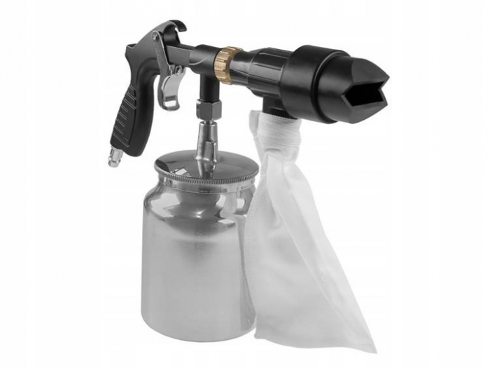 Pistol de sablare cu recuperator + 4 duze  1L 1kg (G01196) [6]