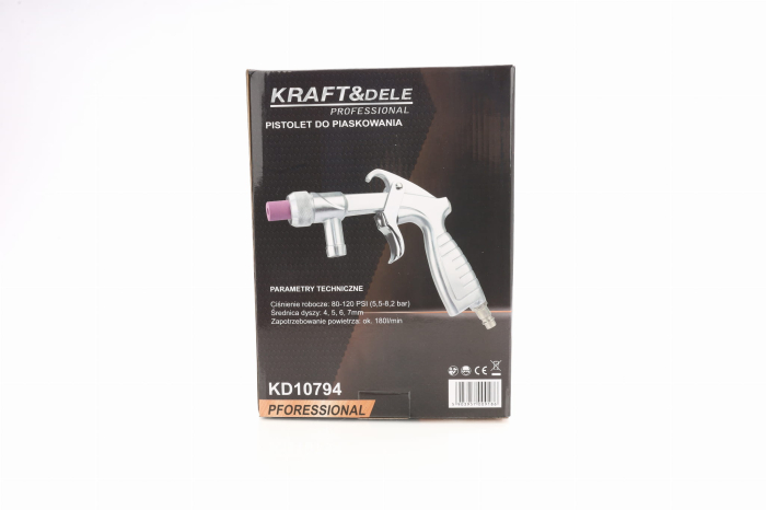 Pistol de sablare sablat cu set de duze, 4-7 mm  (KD10794) [19]