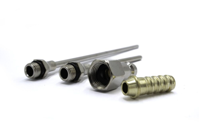 Pistol de suflat pneumatic cu 3 duze, set 6 piese, 12 bar (TA102) [4]