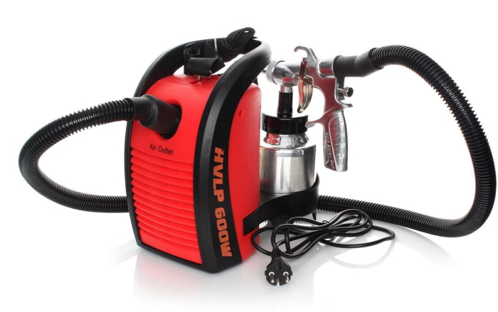 Pistol de vopsit cu compesor 600W duza 1.8mm 1000ml (KD1506) [8]