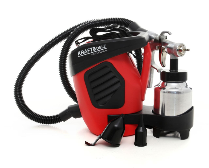 Pistol de vopsit cu compesor 600W duza 1.8mm 1000ml (KD1652) [2]