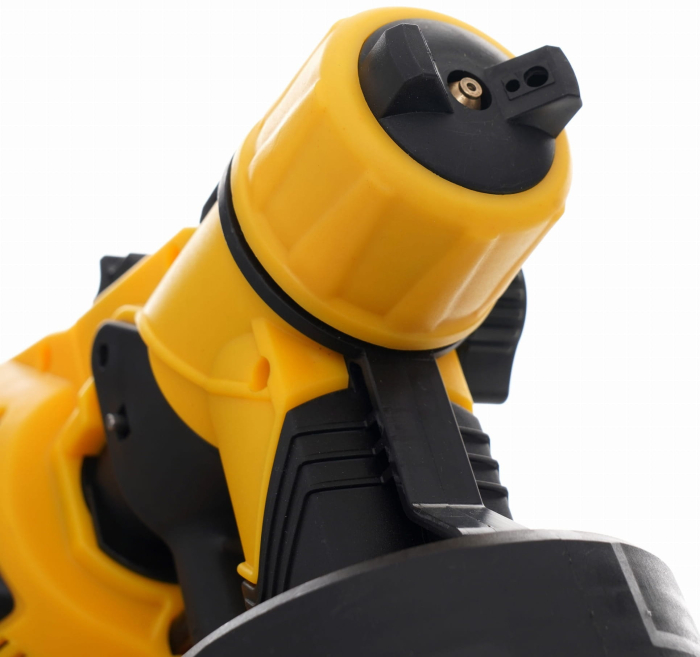 Pistol de vopsit electric HVLP, 650W, rezervor 800ml, 3 duze incluse (KD1657) [12]