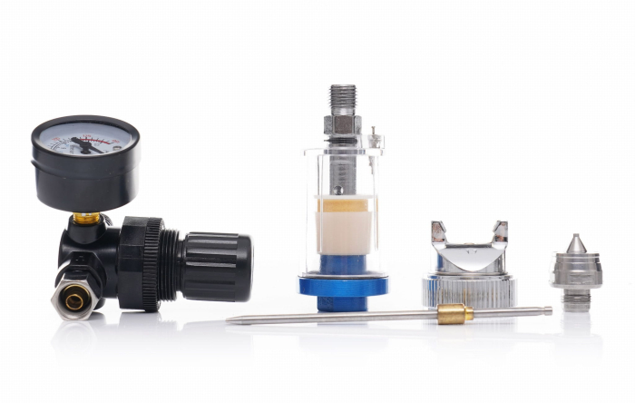 Pistol de vopsit pneumatic, 600ml duza 1,4 mm (KD2093) [9]