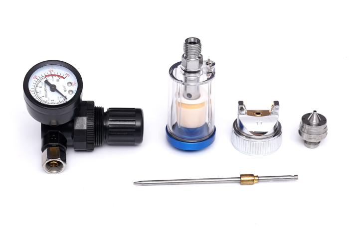 Pistol de vopsit pneumatic, 600ml duza 1,4 mm (KD2093) [8]