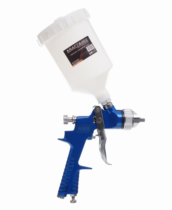 Pistol de vopsit pneumatic HVLP 600ml duza 1.4mm (KD2092) [5]