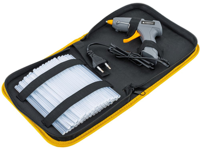 Pistol electric de lipit 60W cu silicon termofuzibil + 60 baton silicon PM1386 (PM-PDK-60T) [14]