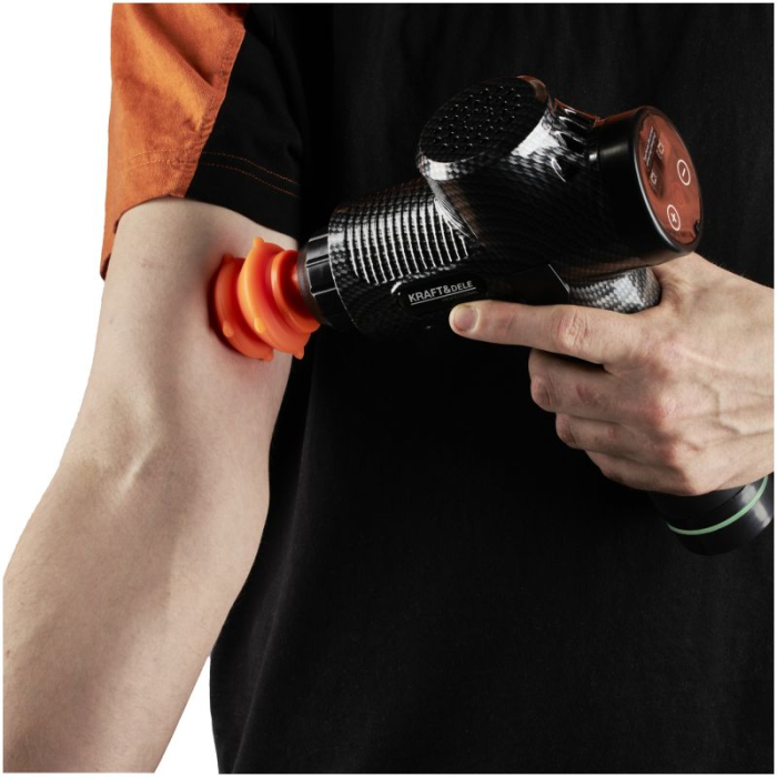 Pistol masaj muscular cu 7 capete 250W 30 viteze cu ecran LCD (KD3080) [12]