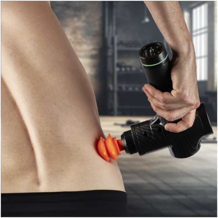 Pistol masaj muscular cu 7 capete 250W 30 viteze cu ecran LCD (KD3080) [15]