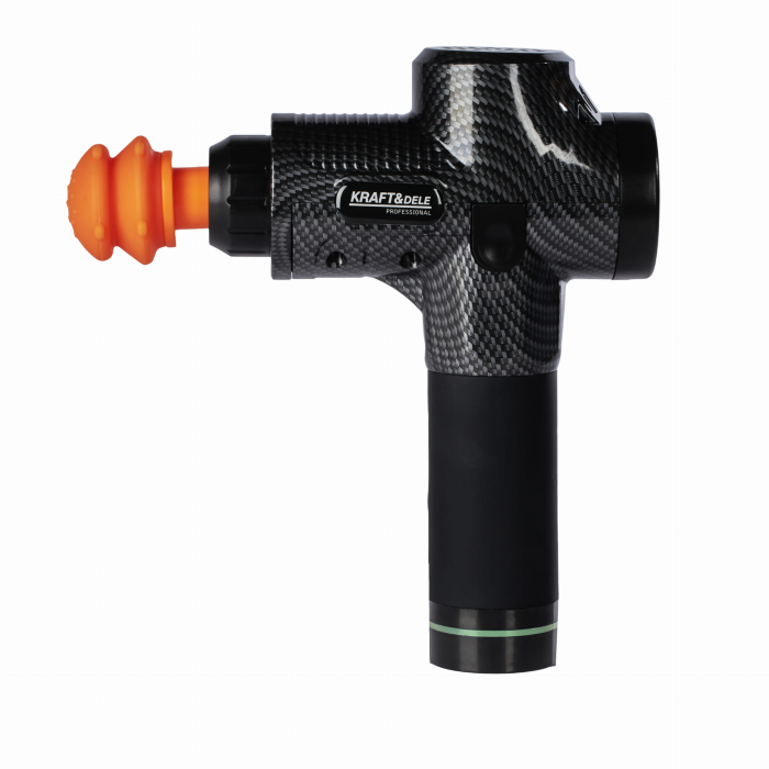 Pistol masaj muscular cu 9 capete 125W 30 viteze cu ecran LCD (KD3081) [9]