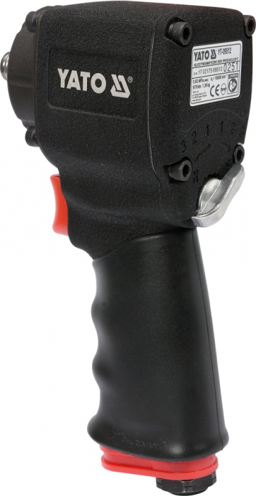 Pistol mini cheie pneumatica impact 678Nm ½ extra scurt (YT-09512) [5]