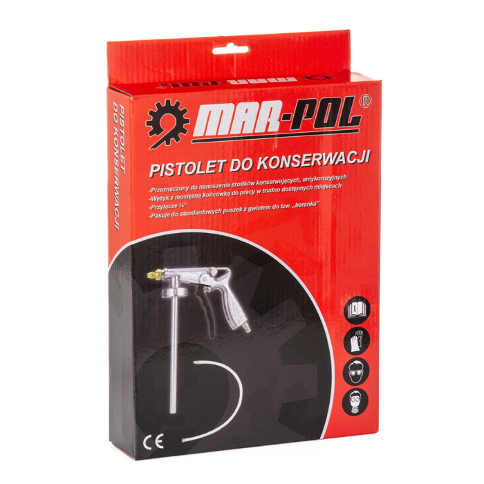 Pistol pneumatic pentru antifonare si protectie caroserie cu furtun (M80716) [9]