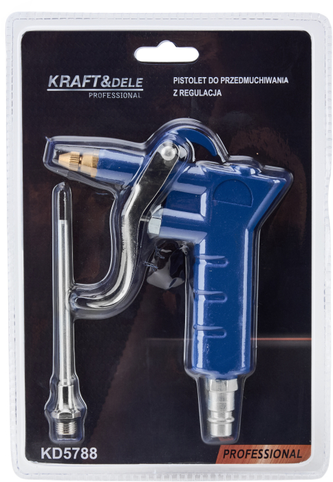 Pistol pneumatic pentru suflare cu aer reglabil, 8 bar (KD5788) [11]
