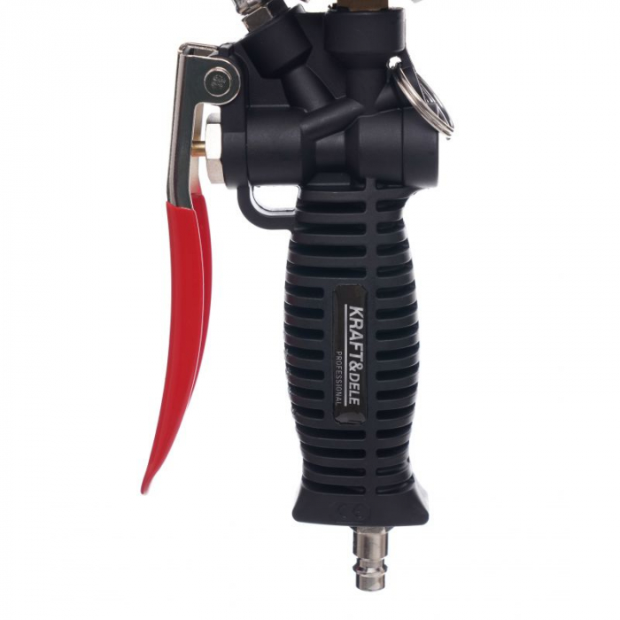 Pistol pneumatic profesional umflat roti afisaj LCD 12bar 40cm compresor (KD1366) [3]
