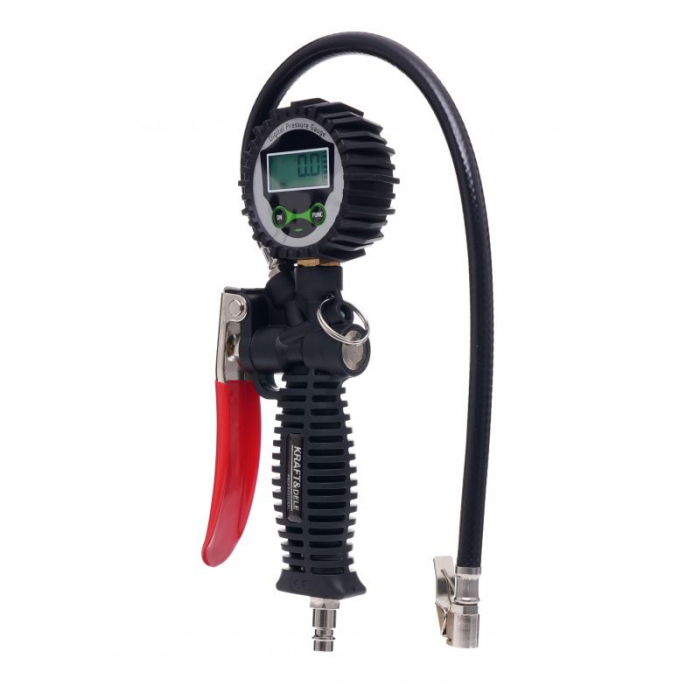 Pistol pneumatic profesional umflat roti afisaj LCD 12bar 40cm compresor (KD1366) [5]