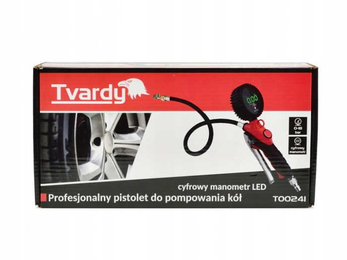 Pistol pneumatic profesional umflat roti afisaj LCD 18bar 45cm compresor (T00241) [3]