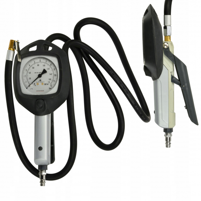 Pistol pneumatic profesional umflat roti cu manometru 12bar 180cm compresor (G01159) [1]