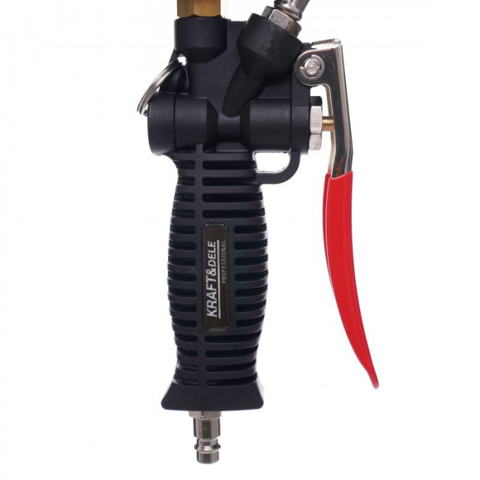 Pistol pneumatic profesional umflat roti cu manometru 12bar 40cm compresor (KD1365) [5]