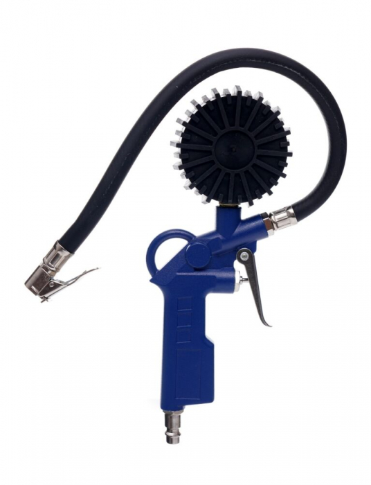 Pistol pneumatic profesional umflat roti cu manometru 16bar 35cm compresor (TA101) [8]