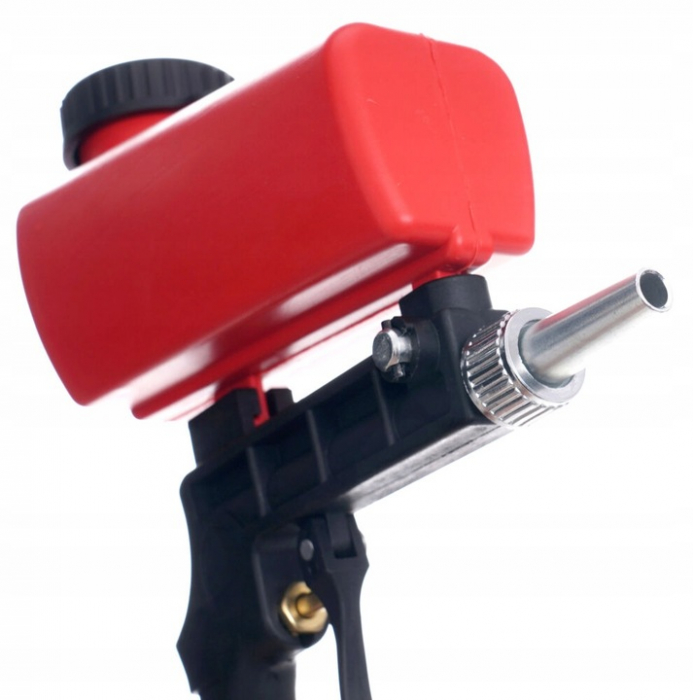 Pistol pneumatic sablat portabil cu rezervor 650ml (TA1347) [2]