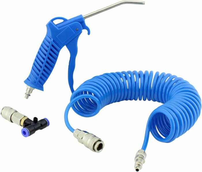 Pistol pneumatic suflat aer pentru curatare cu furtun 5m (S10512) [3]