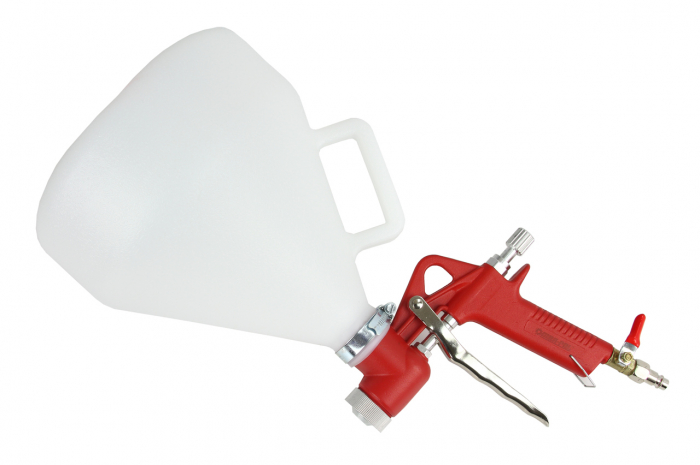 Pistol pneumatic tencuiala glet vopsea vas 5L 4-6-8mm (M80630) [2]