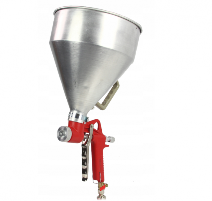 Pistol pneumatic tencuiala glet vopsea vas 5L 4-6-8mm pentru plafon (M80631) [4]