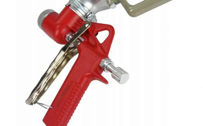 Pistol pneumatic tencuiala glet vopsea vas 5L 4-6-8mm pentru plafon (M80631) [9]