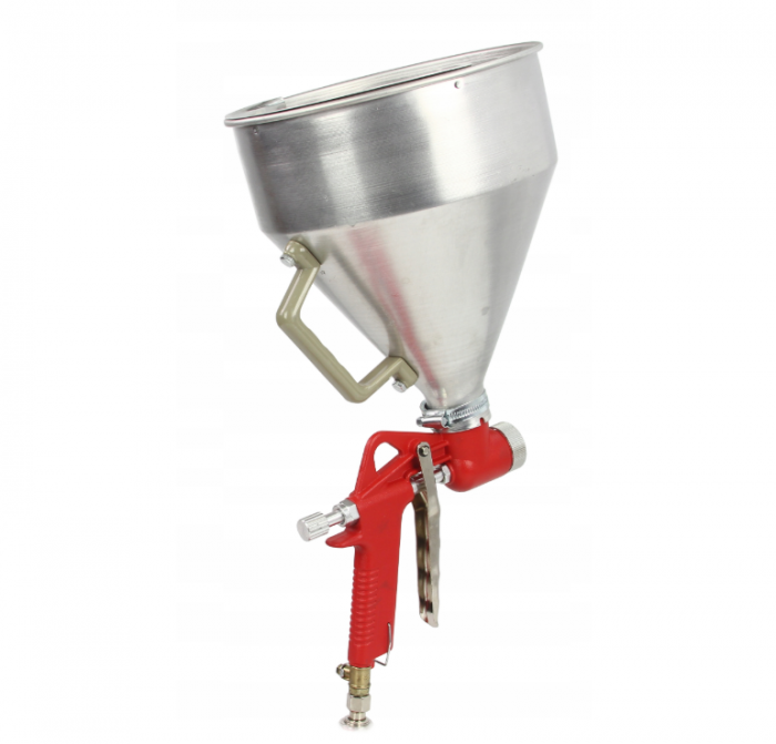Pistol pneumatic tencuiala glet vopsea vas 5L 4-6-8mm pentru plafon (M80631) [10]