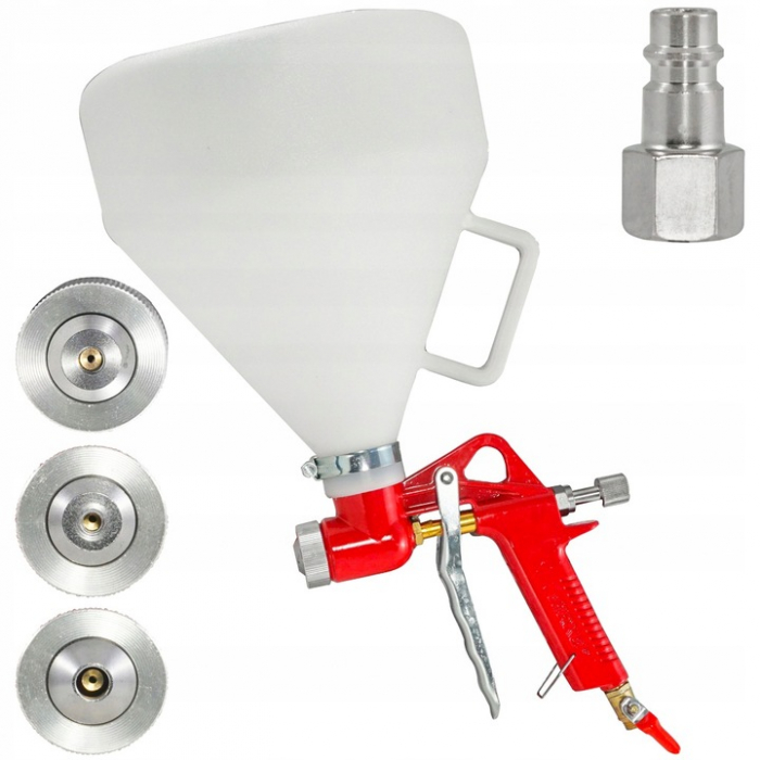 Pistol pneumatic tencuiala glet vopsea vas 5L 4-6-8mm (V81280) [10]