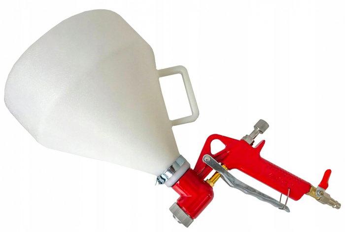 Pistol pneumatic tencuiala glet vopsea vas 5L 4-6-8mm (V81280) [11]