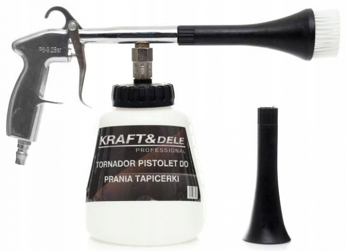 Pistol pneumatic tornador spalat curatat tapiterii interior auto (KD10379) [10]