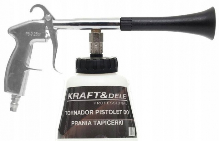 Pistol pneumatic tornador spalat curatat tapiterii interior auto (KD10379) [7]