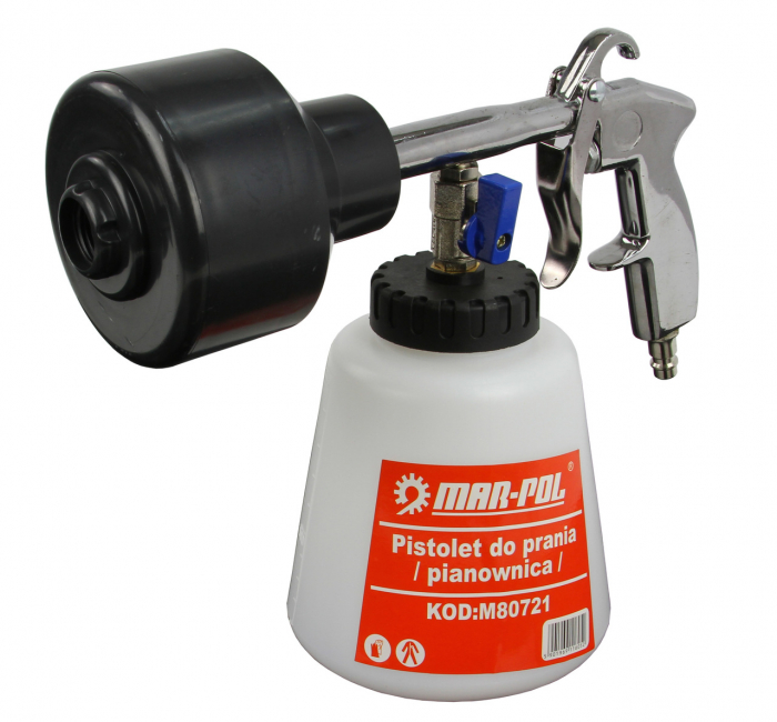 Pistol pneumatic tornador spalat curatat tapiterii interior auto (M80721) [7]