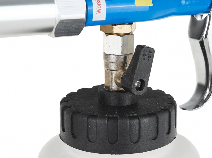 Pistol pneumatic tornador spalat curatat tapiterii interior auto multifunctional cu adaptoare sistem aspirare (G03137) [6]